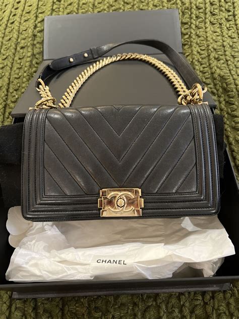 chanel boy bag ebay australia|chanel boy bag used.